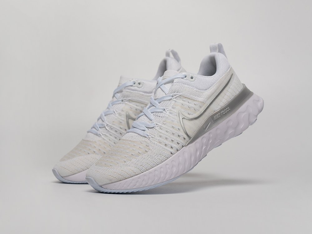 Nike React Infinity Run 2 белые текстиль мужские (AR31557) - фото 2 Nike React Infinity Run 2 белые текстиль мужские (AR31557) - фото 2