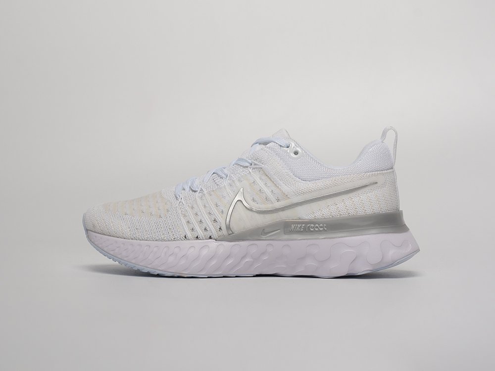 Nike React Infinity Run 2 белые текстиль мужские (AR31557) - фото 1 Nike React Infinity Run 2 белые текстиль мужские (AR31557) - фото 1