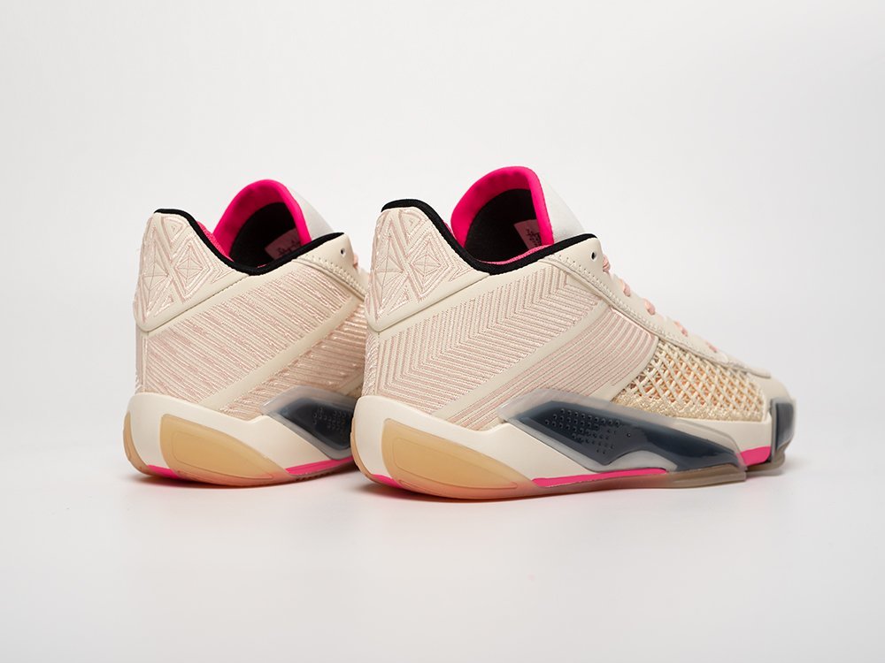 Nike Air Jordan 38 Low Fresh Start бежевые текстиль мужские (AR31584) - фото 3 Nike Air Jordan 38 Low Fresh Start бежевые текстиль мужские (AR31584) - фото 3