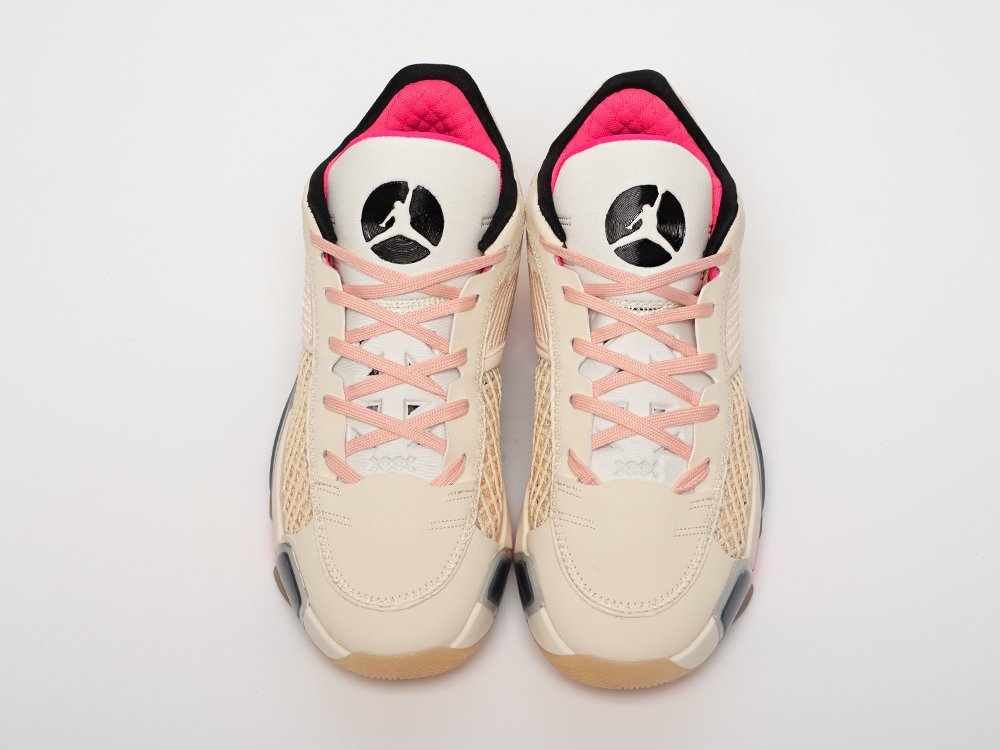Nike Air Jordan 38 Low Fresh Start бежевые текстиль мужские (AR31584) - фото 4 Nike Air Jordan 38 Low Fresh Start бежевые текстиль мужские (AR31584) - фото 4