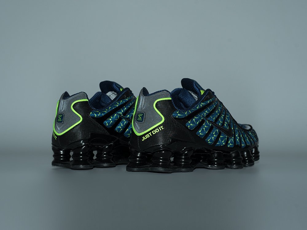 Nike Shox TL синие текстиль мужские (AR31592) - фото 4