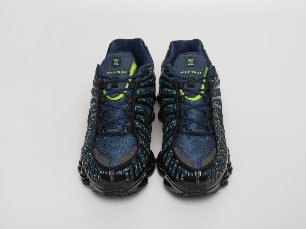 Nike Shox TL синие текстиль мужские (AR31592) - фото 7