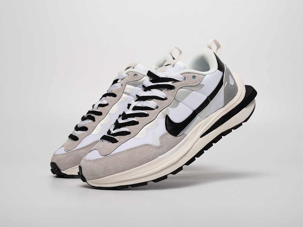 Nike x Sacai Vapor Waffle белые текстиль мужские (AR31599) - фото 2 Nike x Sacai Vapor Waffle белые текстиль мужские (AR31599) - фото 2