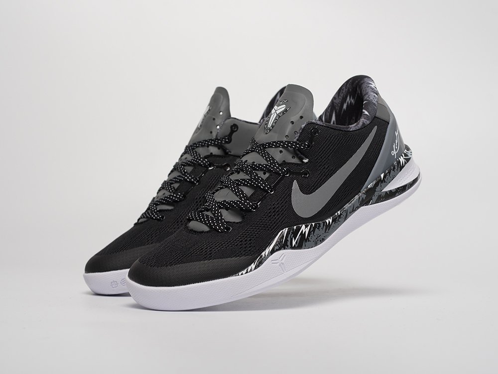 Nike Kobe 8 Philippines Pack - Black Silver черные текстиль мужские (AR31605) - фото 2