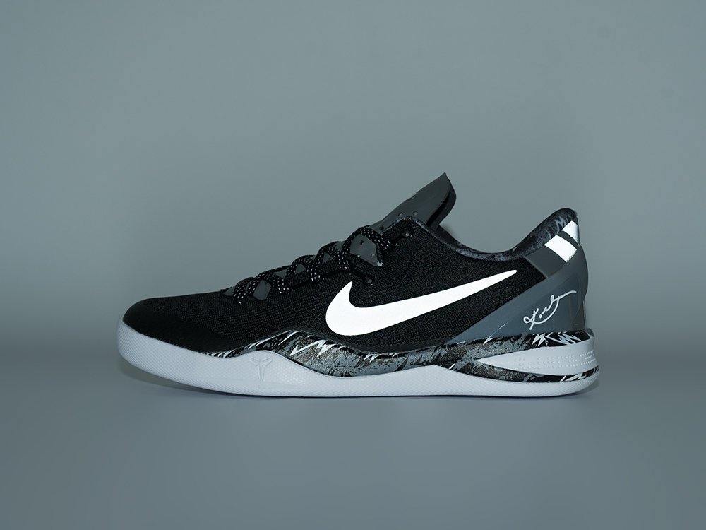 Nike Kobe 8 Philippines Pack - Black Silver черные текстиль мужские (AR31605) - фото 3