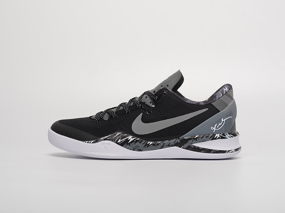 Nike Kobe 8 Philippines Pack - Black Silver черные текстиль мужские (AR31605) - фото 1