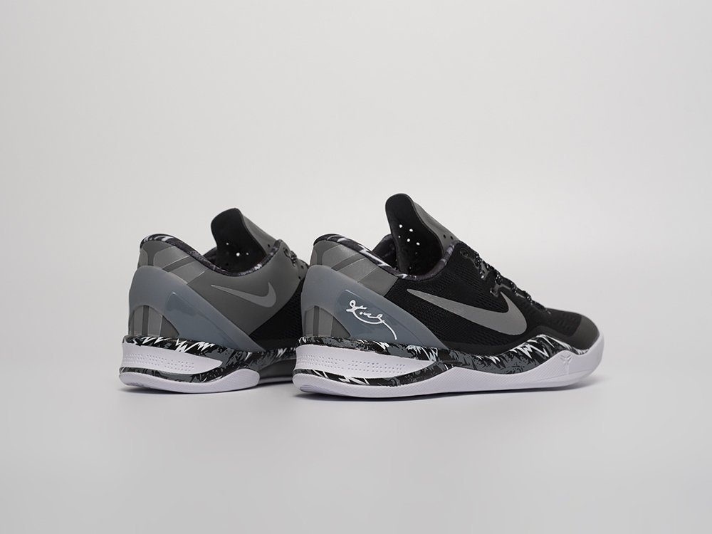 Nike Kobe 8 Philippines Pack - Black Silver черные текстиль мужские (AR31605) - фото 5