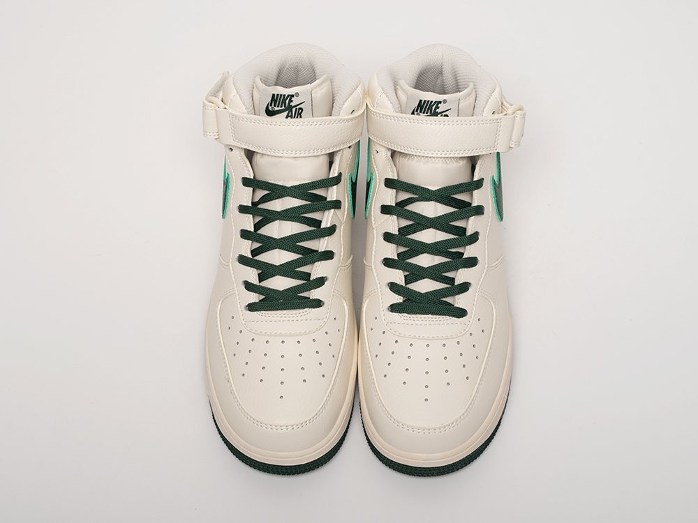 Nike Air Force 1 Mid x Supreme x The North Face белые кожа мужские (AR31648) - фото 4 Nike Air Force 1 Mid x Supreme x The North Face белые кожа мужские (AR31648) - фото 4