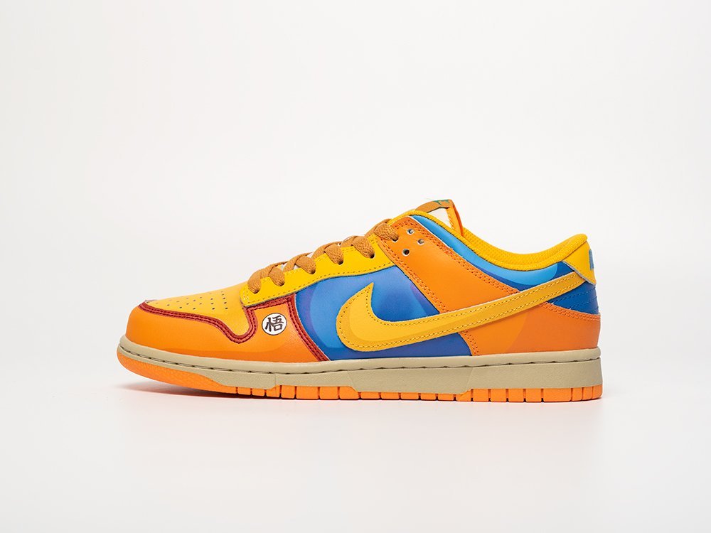 Nike SB Dunk Low x Dragon Ball Goku разноцветные кожа мужские (AR31651) - фото 1 Nike SB Dunk Low x Dragon Ball Goku разноцветные кожа мужские (AR31651) - фото 1
