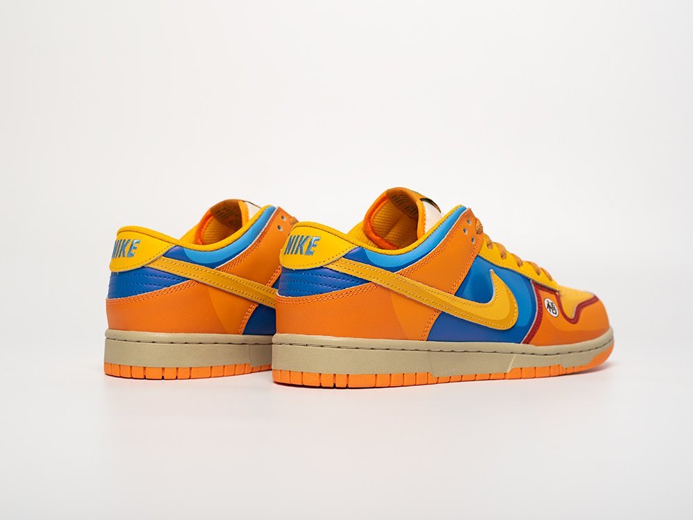 Nike SB Dunk Low x Dragon Ball Goku разноцветные кожа мужские (AR31651) - фото 3