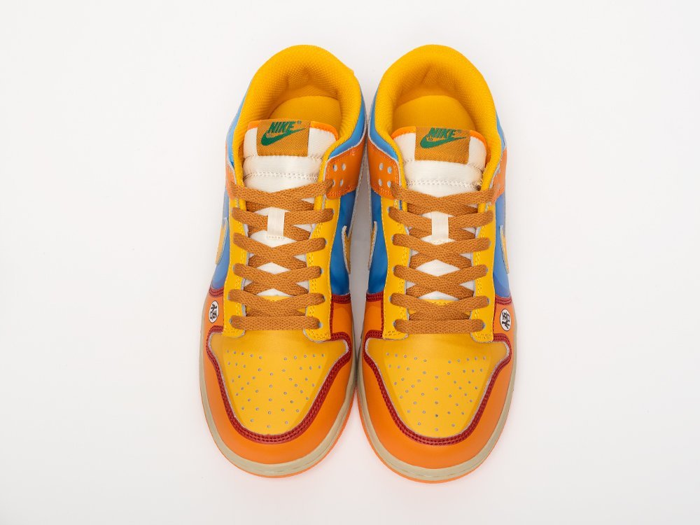 Nike SB Dunk Low x Dragon Ball Goku разноцветные кожа мужские (AR31651) - фото 4