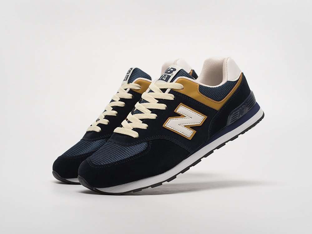 New Balance 574 синие замша мужские (AR31655) - фото 2 New Balance 574 синие замша мужские (AR31655) - фото 2