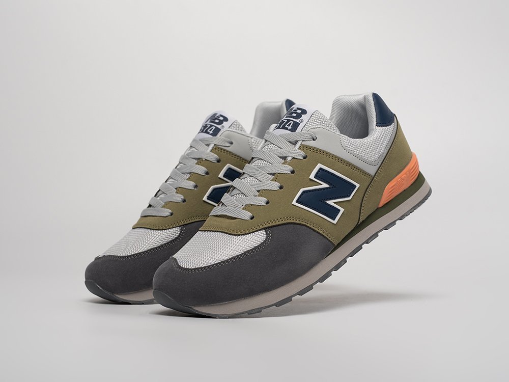 New Balance 574 серые замша мужские (AR31656) - фото 2 New Balance 574 серые замша мужские (AR31656) - фото 2