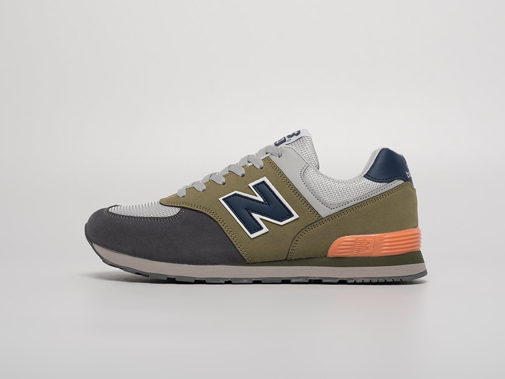 New Balance 574 серые замша мужские (AR31656) - фото 1 New Balance 574 серые замша мужские (AR31656) - фото 1