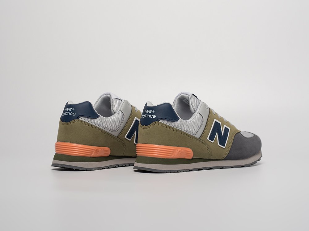 New Balance 574 серые замша мужские (AR31656) - фото 3 New Balance 574 серые замша мужские (AR31656) - фото 3