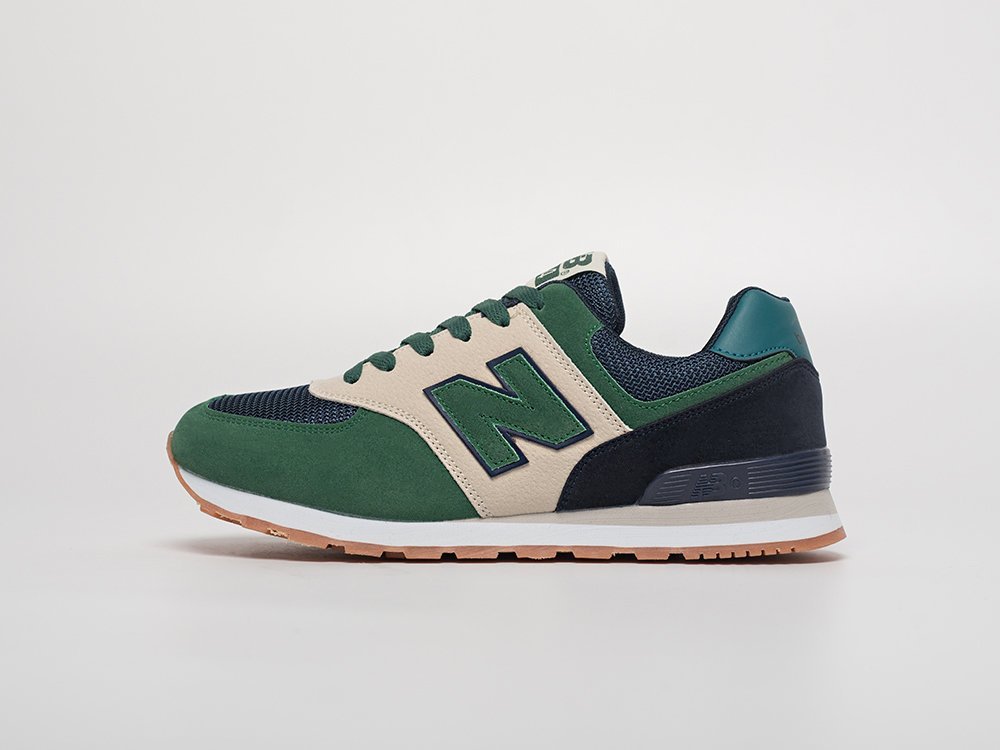 New Balance 574 WMNS зеленые замша женские (AR31663) - фото 1 New Balance 574 WMNS зеленые замша женские (AR31663) - фото 1