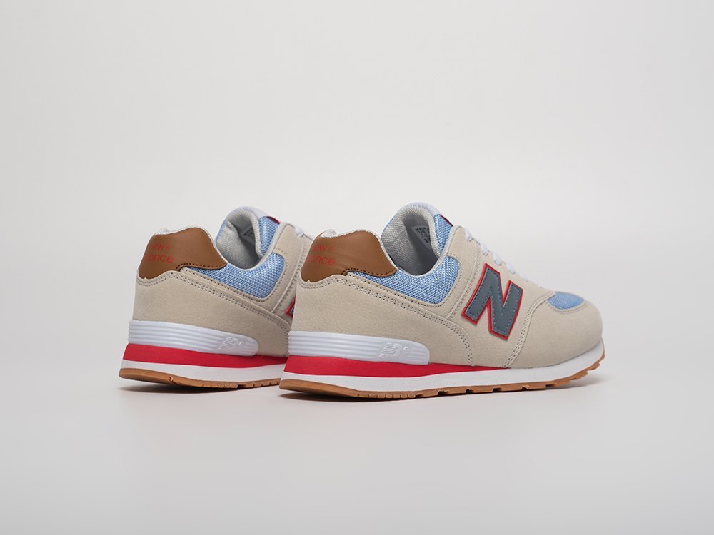 New Balance 574 WMNS бежевые замша женские (AR31664) - фото 4 New Balance 574 WMNS бежевые замша женские (AR31664) - фото 4