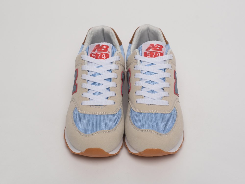 New Balance 574 WMNS бежевые замша женские (AR31664) - фото 6 New Balance 574 WMNS бежевые замша женские (AR31664) - фото 6