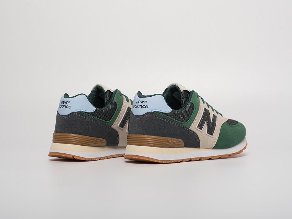 New Balance 574 WMNS зеленые замша женские (AR31666) - фото 4 New Balance 574 WMNS зеленые замша женские (AR31666) - фото 4
