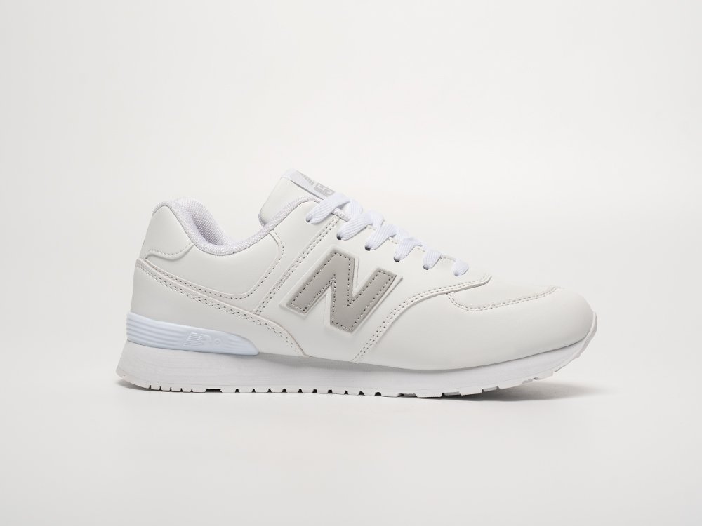 New Balance 574 WMNS белые кожа женские (AR31668) - фото 3