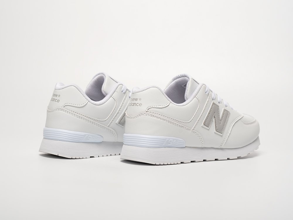 New Balance 574 WMNS белые кожа женские (AR31668) - фото 4