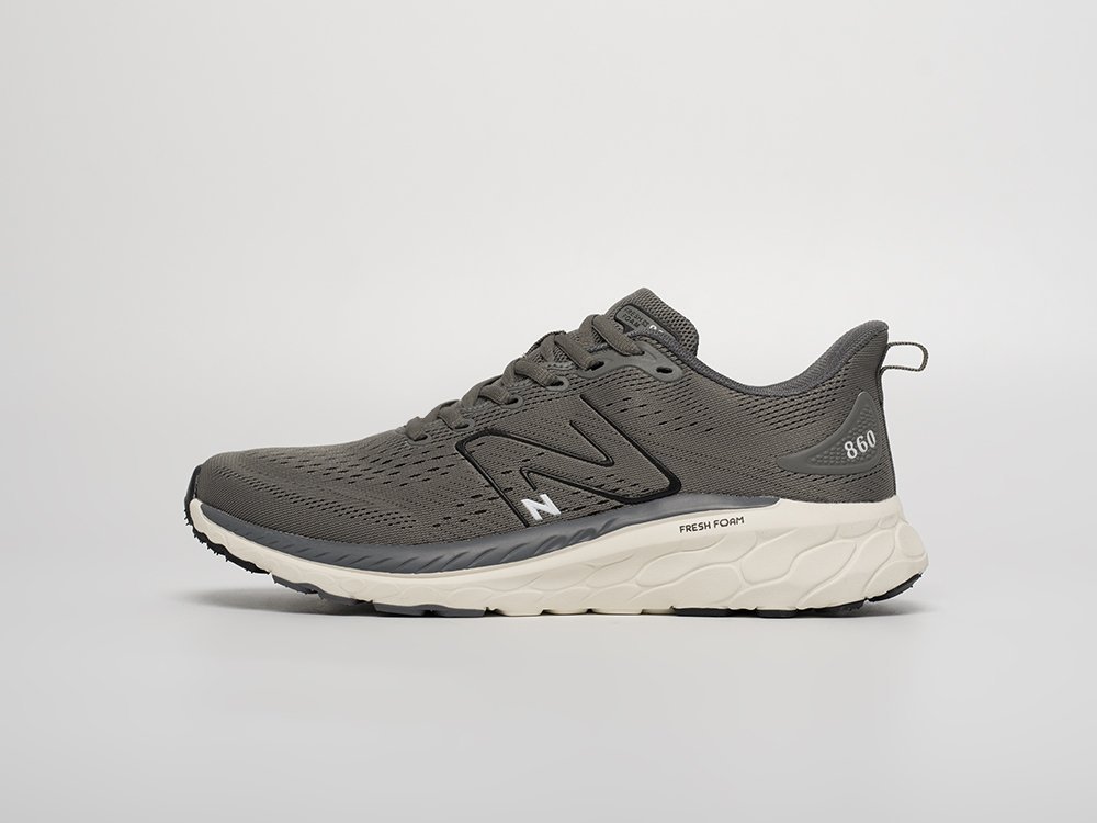 New Balance Fresh Foam X 860v13 серые текстиль мужские (AR31671) - фото 1