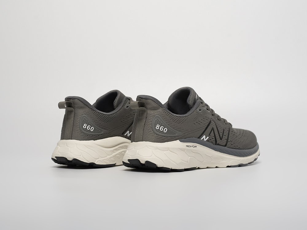 New Balance Fresh Foam X 860v13 серые текстиль мужские (AR31671) - фото 3