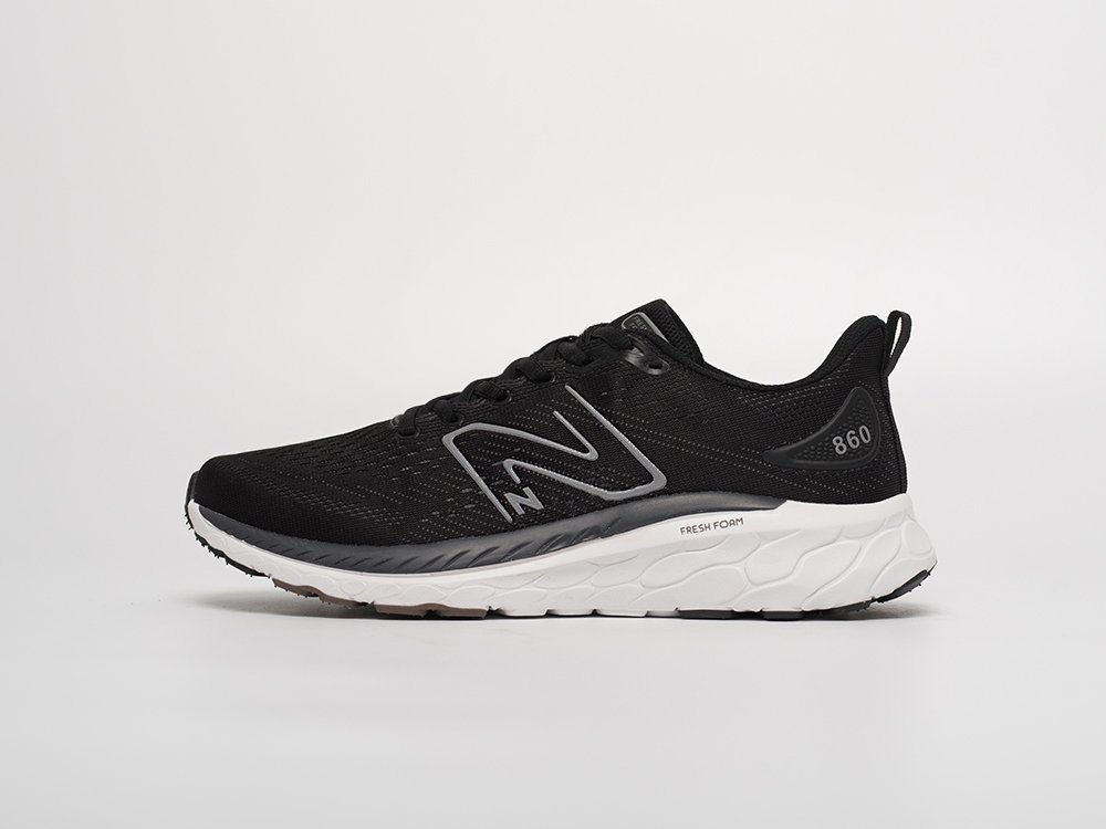 New Balance Fresh Foam X 860v13 черные текстиль мужские (AR31673) - фото 1