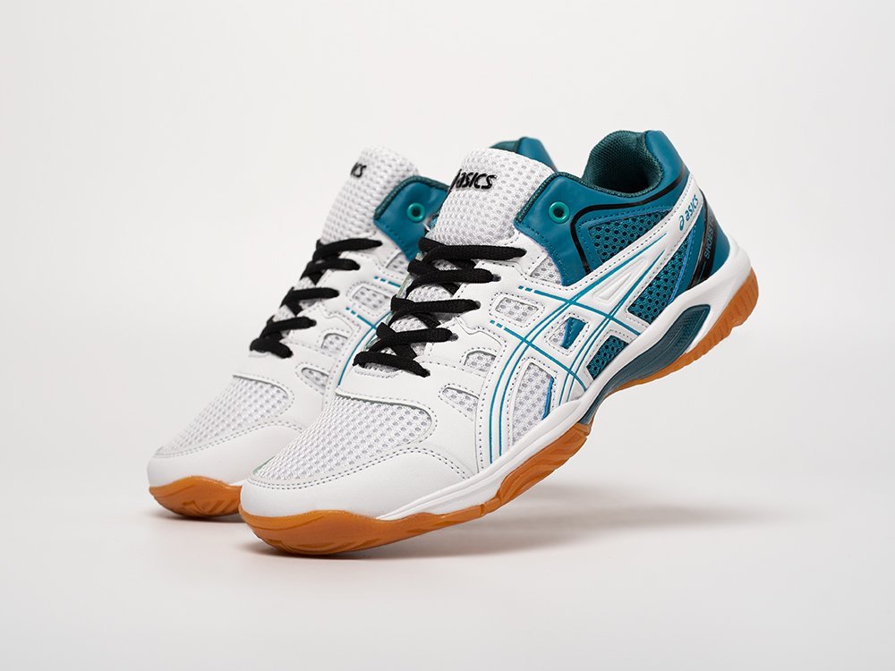 Asics Gel-Rocket 10 WMNS белые текстиль женские (AR31676) - фото 2