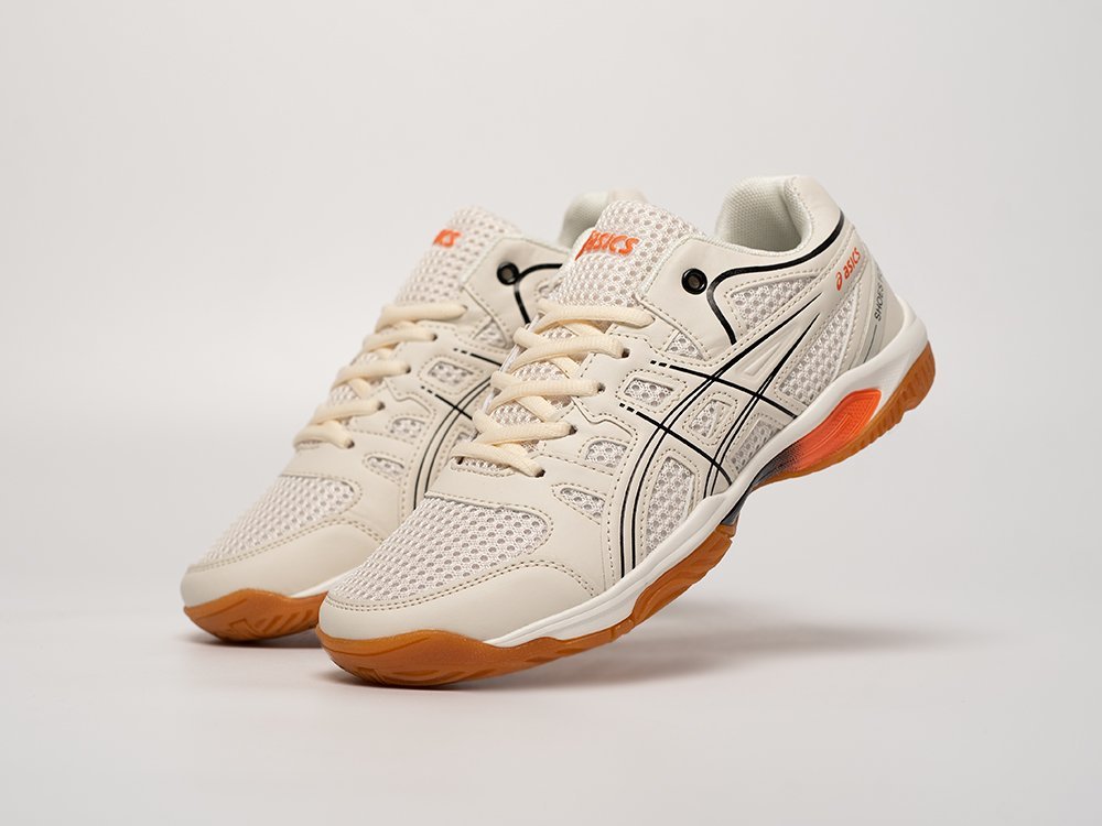 Asics Gel-Rocket 10 WMNS белые текстиль женские (AR31677) - фото 2