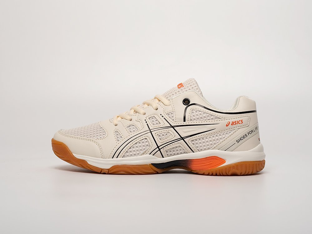 Asics Gel-Rocket 10 WMNS белые текстиль женские (AR31677) - фото 1