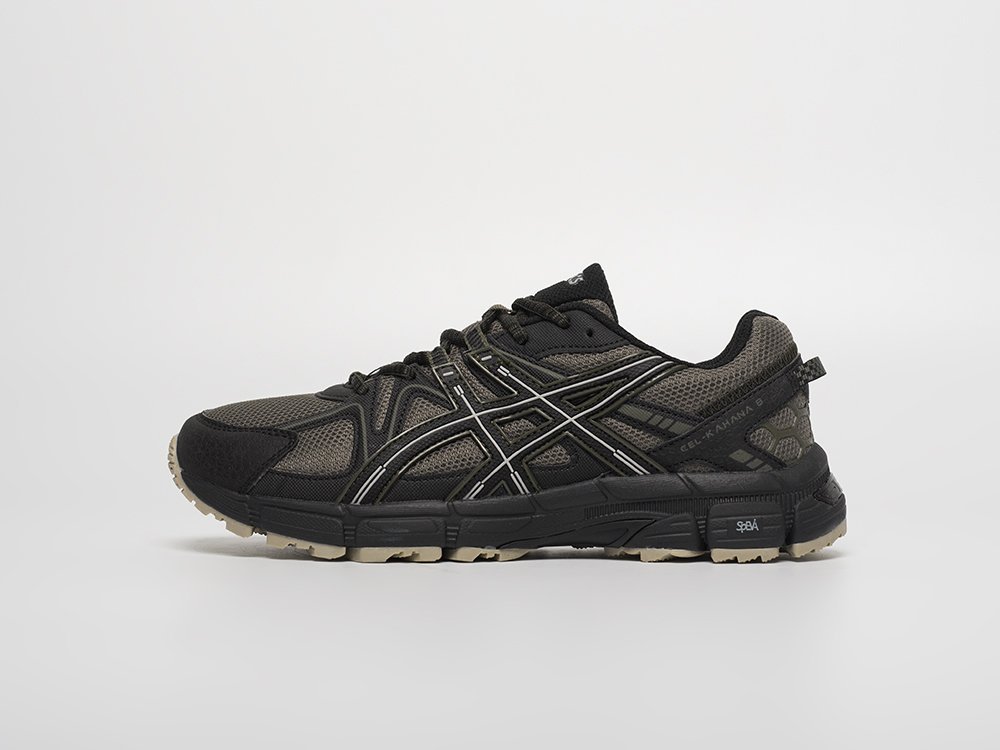 Asics Gel Kahana 8 черные текстиль мужские (AR31689) - фото 1 Asics Gel Kahana 8 черные текстиль мужские (AR31689) - фото 1