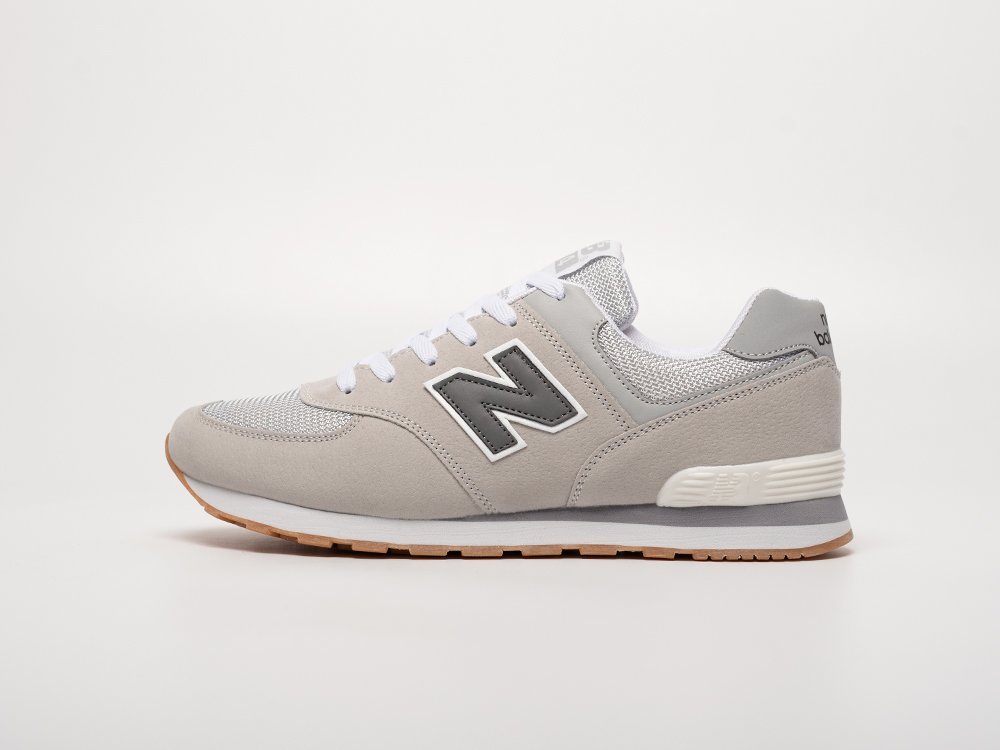 New Balance 574 WMNS белые кожа женские (AR31705) - фото 1 New Balance 574 WMNS белые кожа женские (AR31705) - фото 1