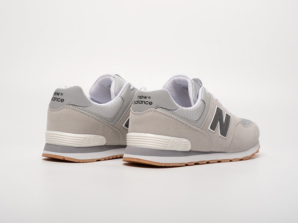 New Balance 574 WMNS белые кожа женские (AR31705) - фото 3 New Balance 574 WMNS белые кожа женские (AR31705) - фото 3