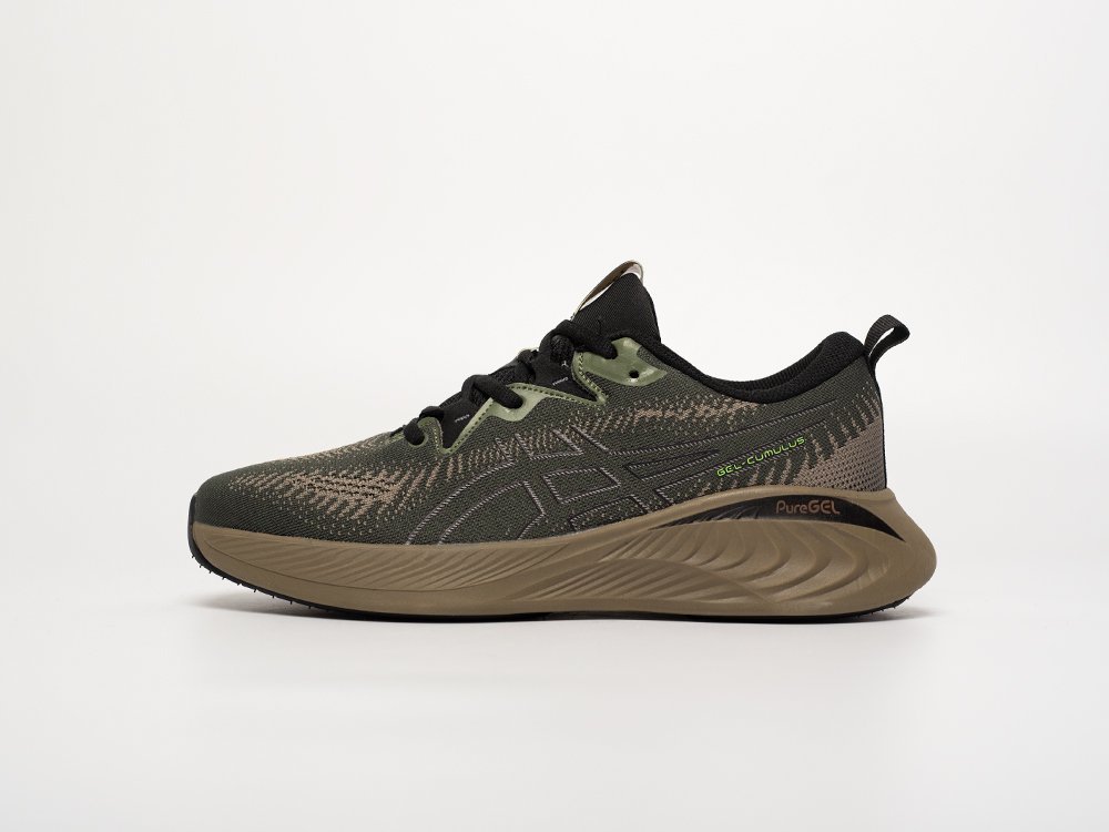 Asics Gel-Cumulus 25 зеленые текстиль мужские (AR31711) - фото 1 Asics Gel-Cumulus 25 зеленые текстиль мужские (AR31711) - фото 1