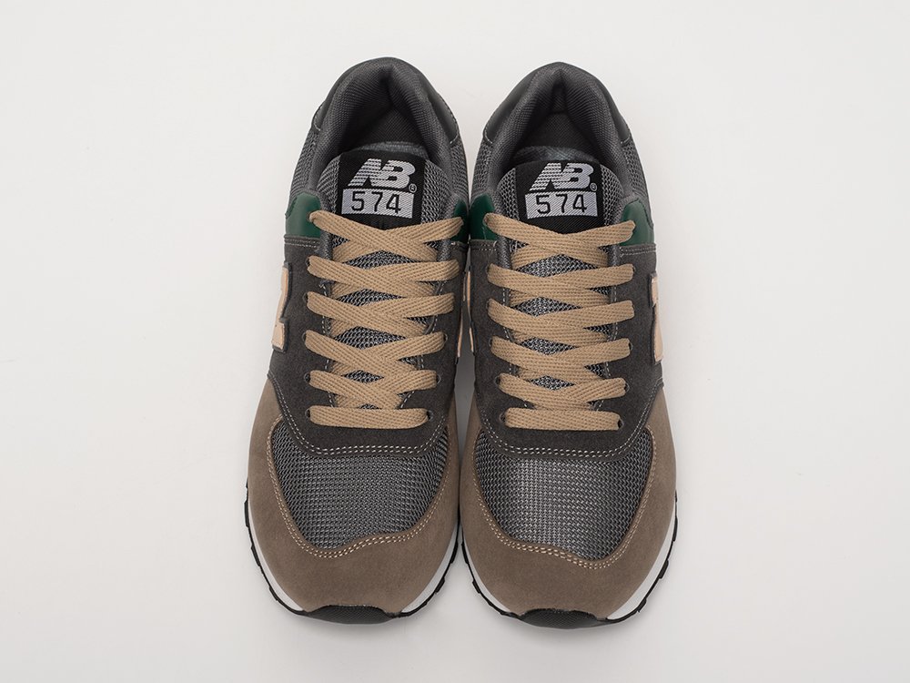 New Balance 574 коричневые замша мужские (AR31721) - фото 4 New Balance 574 коричневые замша мужские (AR31721) - фото 4