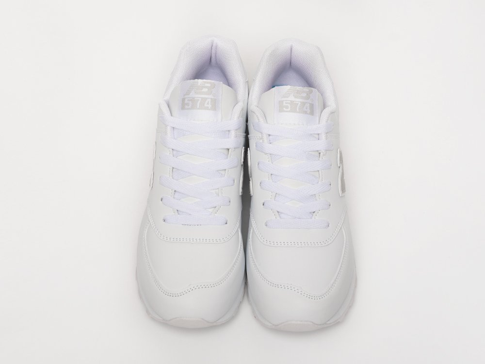 New Balance 574 белые кожа мужские (AR31730) - фото 4 New Balance 574 белые кожа мужские (AR31730) - фото 4