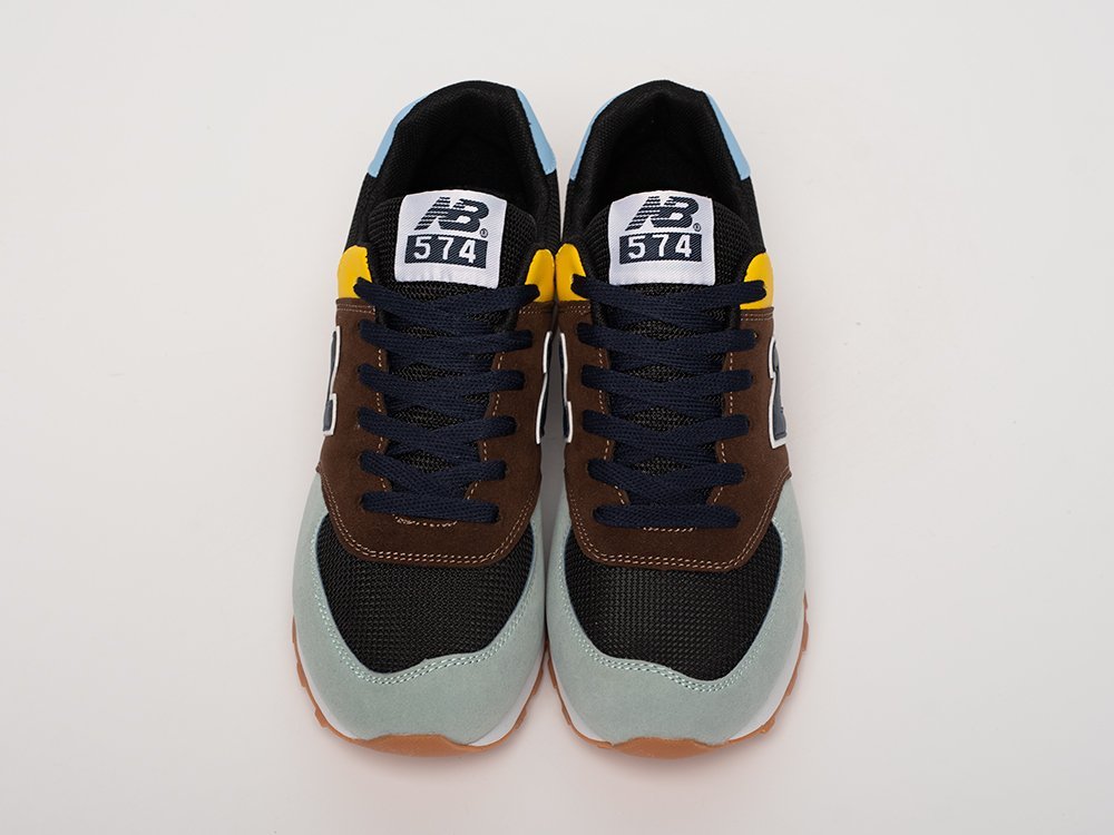 New Balance 574 разноцветные замша мужские (AR31733) - фото 4 New Balance 574 разноцветные замша мужские (AR31733) - фото 4
