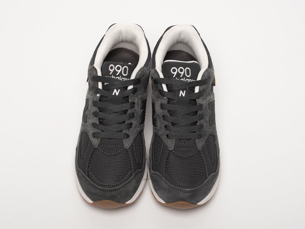 New Balance 990v2 серые замша мужские (AR31745) - фото 4 New Balance 990v2 серые замша мужские (AR31745) - фото 4