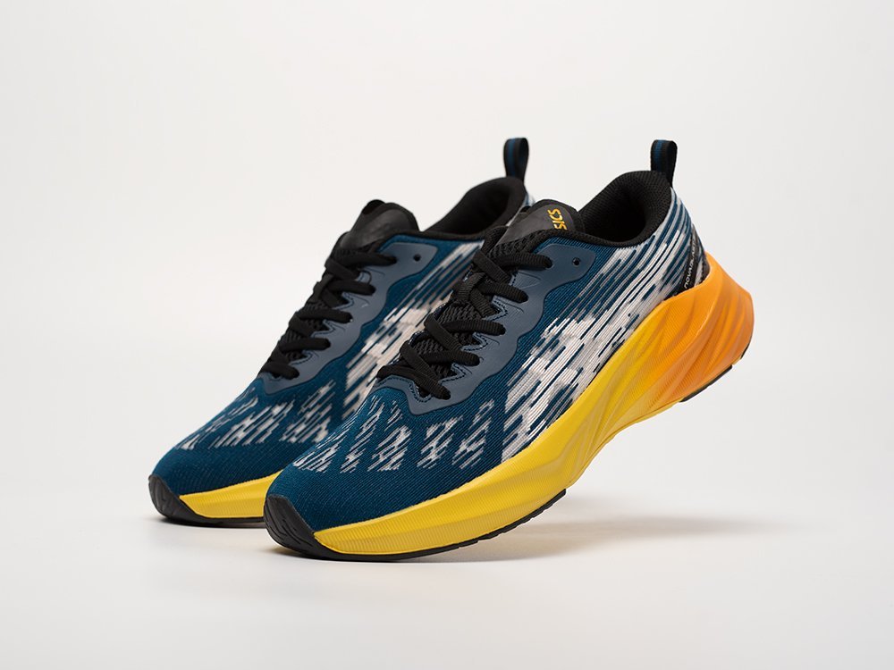 Asics Novablast 3 синие текстиль мужские (AR31748) - фото 2 Asics Novablast 3 синие текстиль мужские (AR31748) - фото 2