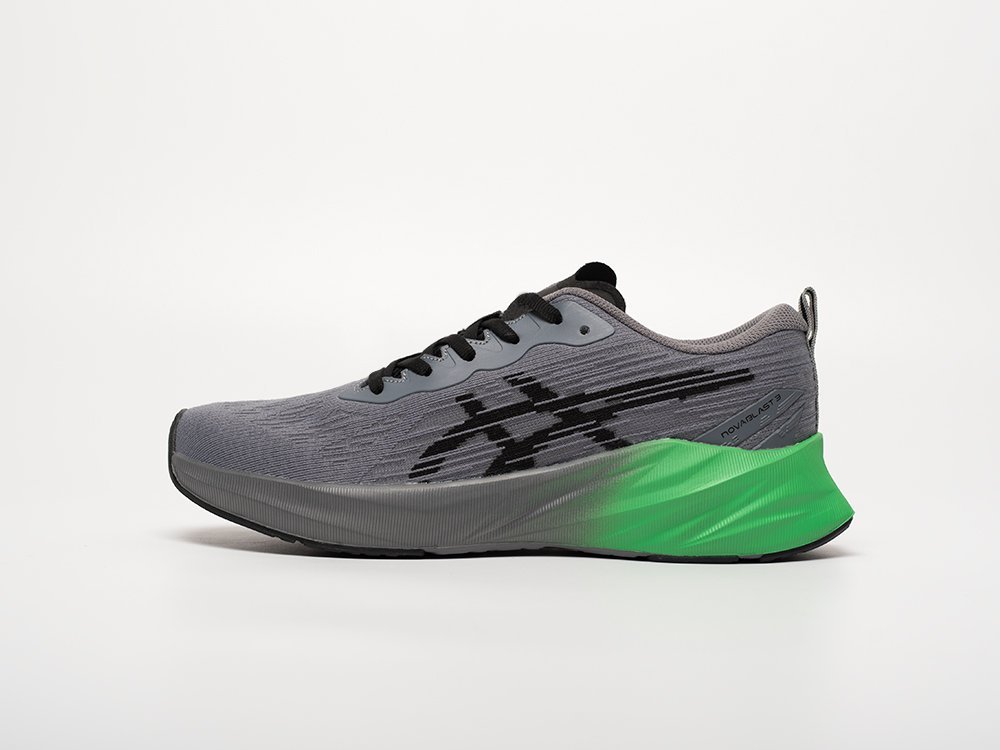 Asics Novablast 3 серые текстиль мужские (AR31753) - фото 1