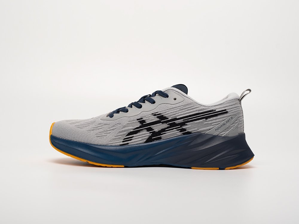 Asics Novablast 3 серые текстиль мужские (AR31755) - фото 1 Asics Novablast 3 серые текстиль мужские (AR31755) - фото 1