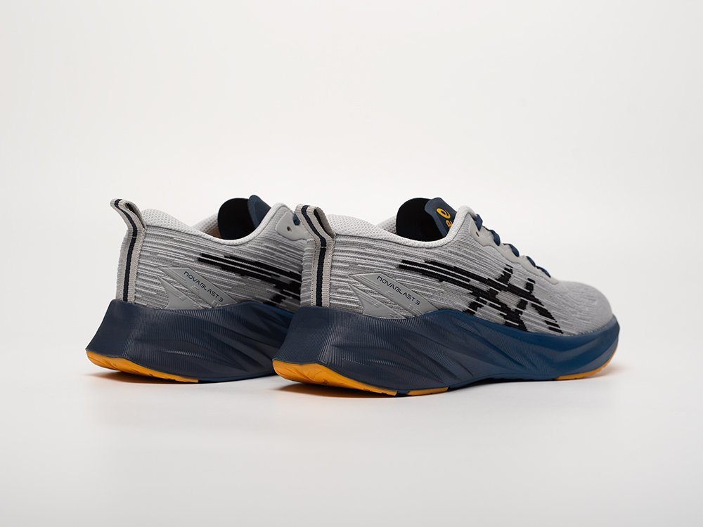 Asics Novablast 3 серые текстиль мужские (AR31755) - фото 3 Asics Novablast 3 серые текстиль мужские (AR31755) - фото 3