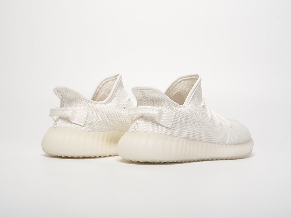 Adidas Yeezy 350 Boost v2 белые текстиль мужские (AR31756) - фото 3