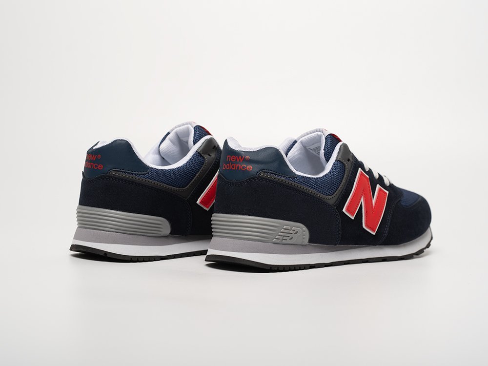 New Balance 574 синие замша мужские (AR31779) - фото 3 New Balance 574 синие замша мужские (AR31779) - фото 3