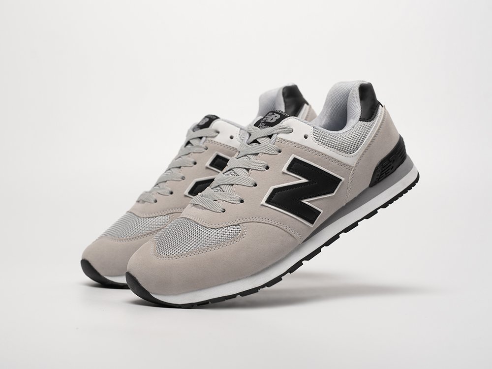 New Balance 574 серые замша мужские (AR31781) - фото 2 New Balance 574 серые замша мужские (AR31781) - фото 2