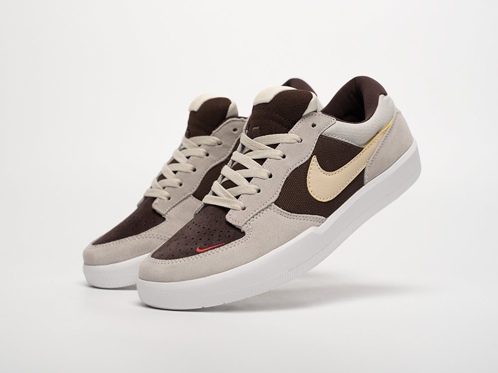 Nike SB Force 58 коричневые замша мужские (AR31795) - фото 2