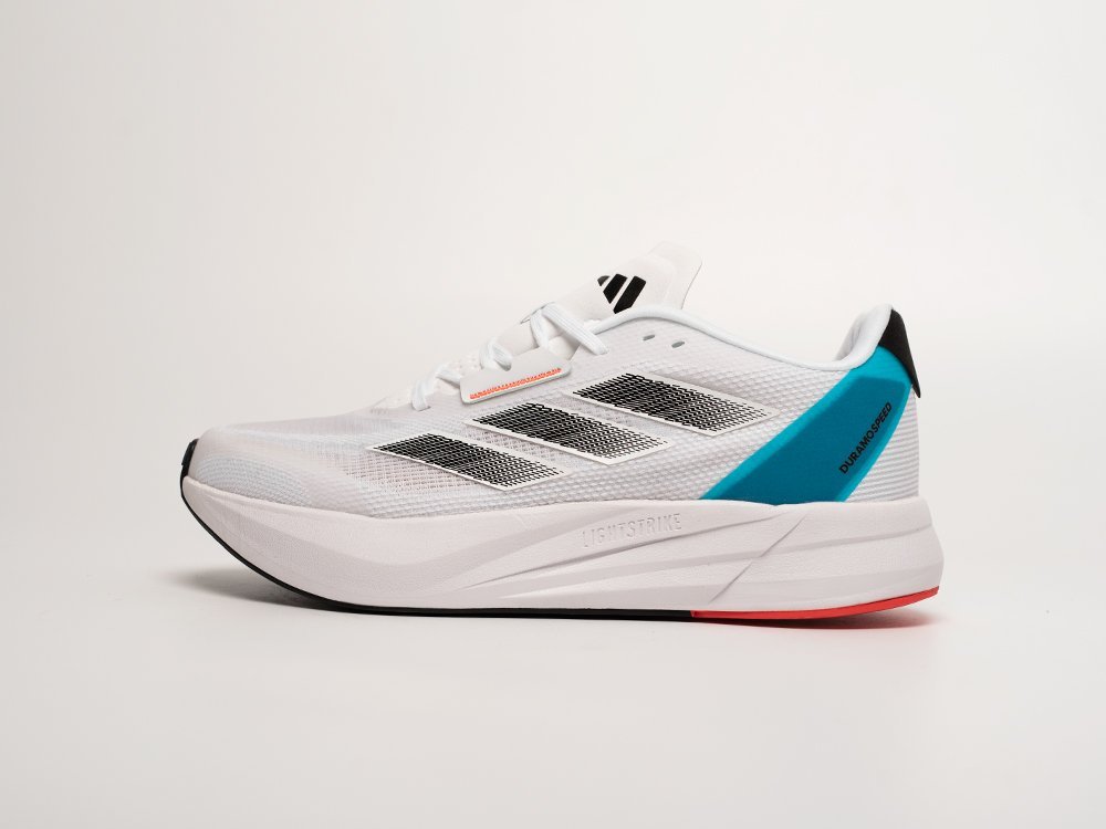 Adidas Duramo Speed белые текстиль мужские (AR31797) - фото 1 Adidas Duramo Speed белые текстиль мужские (AR31797) - фото 1