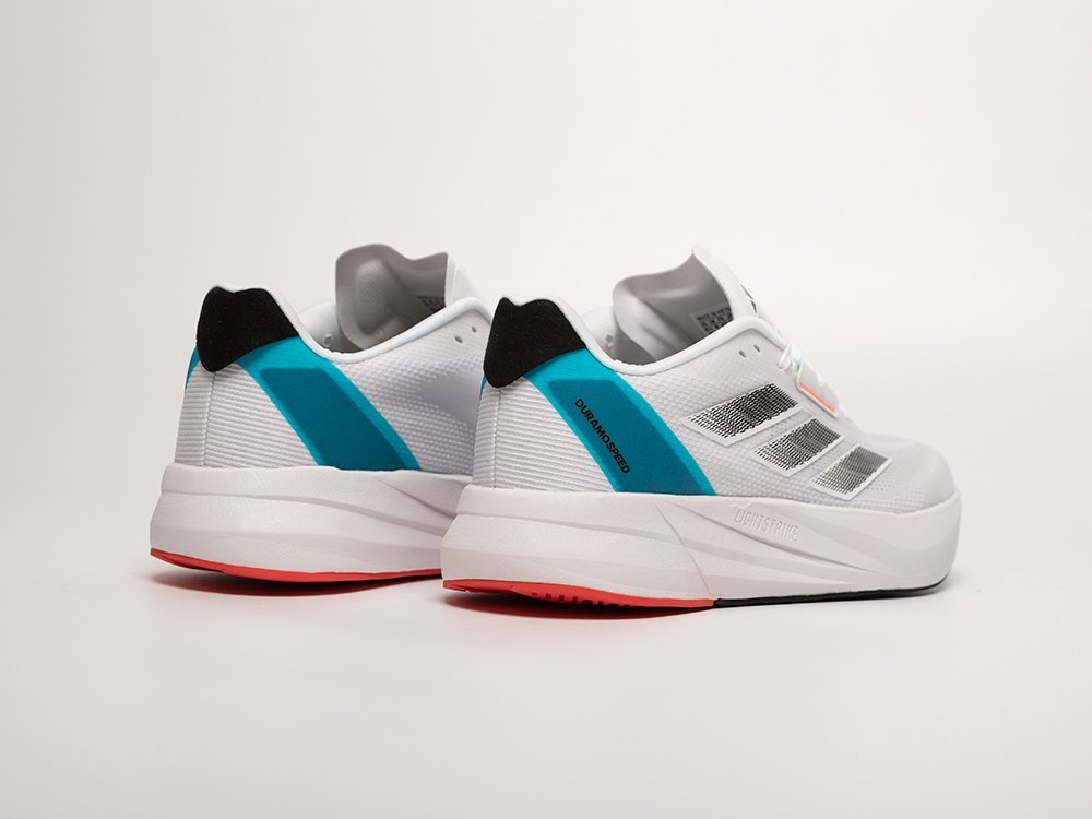 Adidas Duramo Speed белые текстиль мужские (AR31797) - фото 3 Adidas Duramo Speed белые текстиль мужские (AR31797) - фото 3