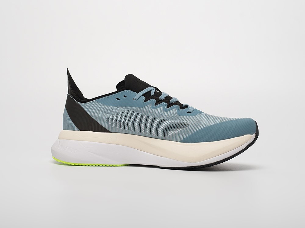 Adidas Adizero Boston 12 Wonder Blue Lucid Lemon голубые текстиль мужские (AR31800) - фото 3